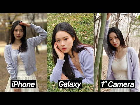 아이폰 VS 갤럭시 VS 1인치 카메라 : 누가 제일 잘 나올까?