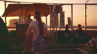 level 27 Warsaw   Sunset on the rooftop