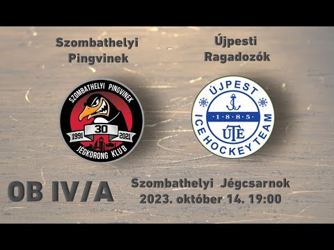 OBIVA 3 Szombathelyi Pingvinek-Újpesti Ragadozók JSE (élő)