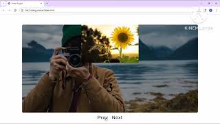 slider using html css and javascript