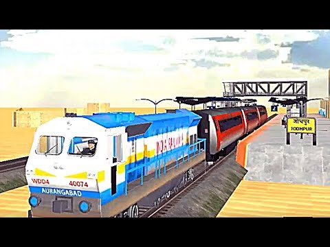 Indian Train Simulator 2018 - Level 5 (Using Samparkranti Express)