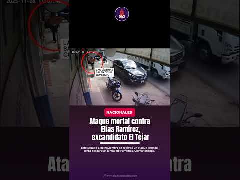 8 de noviembre se registró un ataque armado cerca del parque central de Parramos, Chimaltenango.