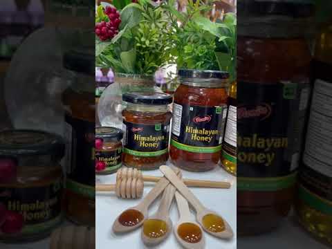 Raw natural flavoured honey