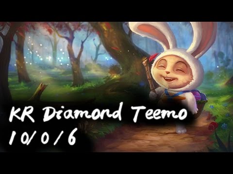 Korea Diamond Teemo vs Ekko | Frozen Mallet + Attack Speed build ! Replays