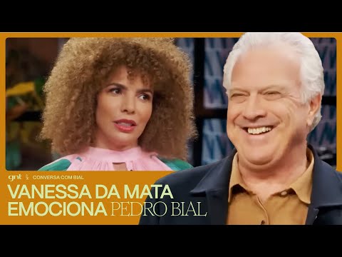 Vanessa da Mata surprises Pedro Bial, talks about Maria Bethânia's "blessing" and more | Conversa...
