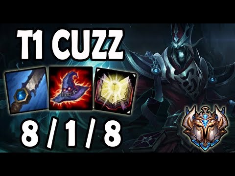 Karthus vs Ekko Jungle [ T1 Cuzz ] Lol Challenger Korea