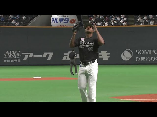 【6回裏】今季初勝利へ!! マリーンズ・ロメロ 6回106球無失点の好投を見せる!! 2022年4月5日 北海道日本ハムファイターズ 対 千葉ロッテマリーンズ