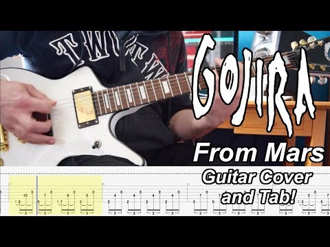 From Mars - Gojira - Guitar cover and Tab [Instrumental]