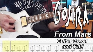 From Mars - Gojira - Guitar cover and Tab [Instrumental]