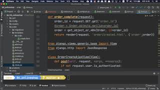 [오지랖 파이썬 웹 프로그래밍] 6장 Onlineshop 44 - AjaxCreateOrder function 만들기!
