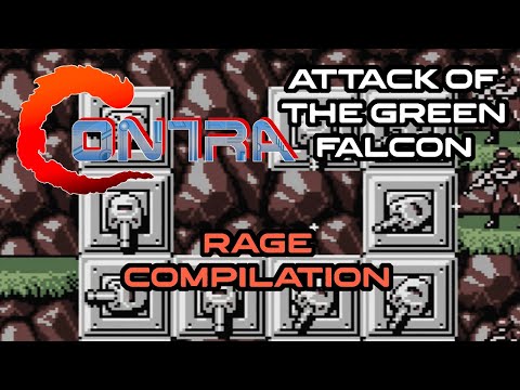 Mike Matei Rage Compilation - Contra: Attack of the Green Falcon (NES)