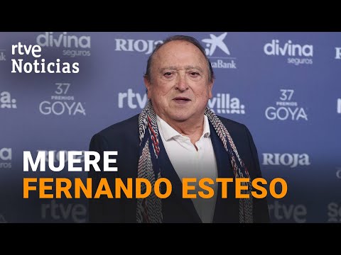 El actor FERNANDO ESTESO FALLECE a los 80 AÑOS | RTVE Noticias
