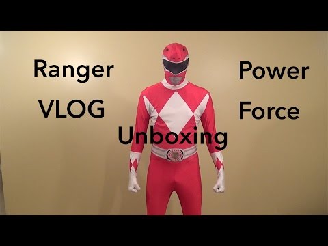 Ranger VLOG #24: Power Force Morphicon/Halloween Unboxing