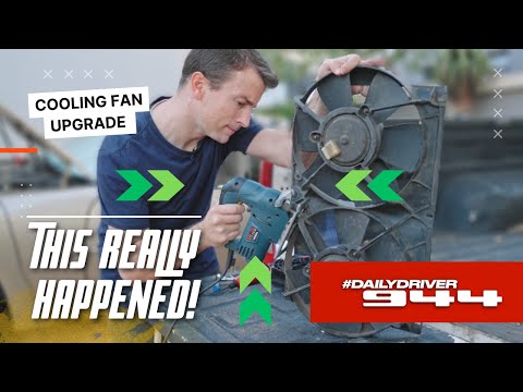 PORSCHE 944 DIY - OVERHEATING (Part 1): Cooling Fan Replacement | DailyDriver944