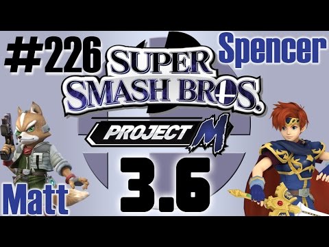Super Smash Bros Project M [3.6] Fox Vs Roy | #226