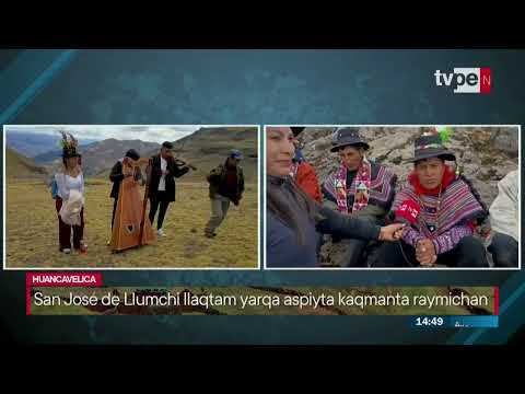 SAN JOSÉ DE LLUMCHI - LIRCAY - ANGARAES - HUANCAVELICA #huancavelica #costumbres #tradiciones #flypシ