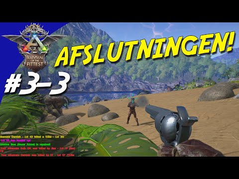 ARK Survival Of The Fittest Dansk - Ep 3-3 - AFSLUTNINGEN!