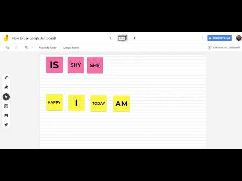 Como usar o Google Jamboard para atividades de  "unscramble words"