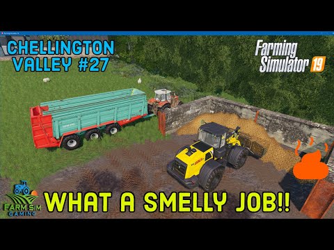 SELLING POOP & ANIMAL HUSBANDRY | Chellington Valley  EP27 - Farming Simulator 19 Timelapse