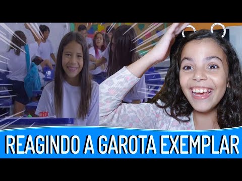 REAGINDO AO CLIPE ALUNA EXEMPLAR DO PLANETA DAS GÊMEAS