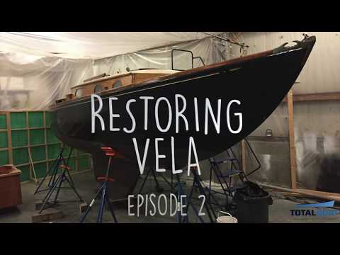 Restoring Vela, A Classic Plastic Sailboat  - Episode 2