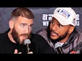 ANTHONY DIRRELL TELLS CALEB PLANT TO STFU AS HEATED VERBAL ALTERCATION ENSUES AT FINAL PRESSER!