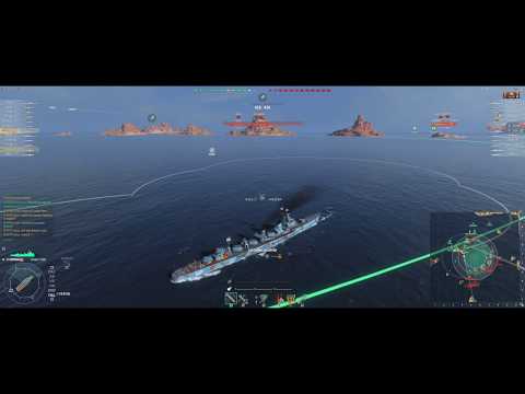 World of Warships Shimakaze 183K Weekend Fun