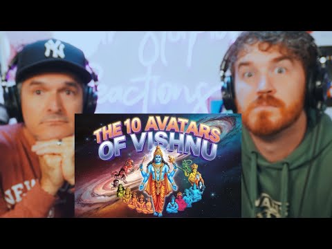 The 10 Avatars of Vishnu - Hindu Mythology REACTION!!