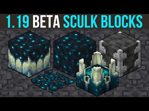 xisumavoid - Minecraft 1.19 The New Sculk Blocks