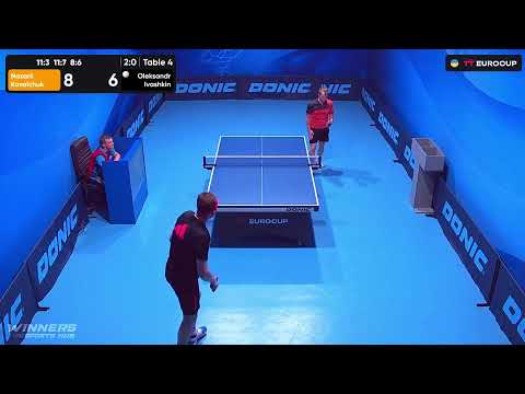 19:40 Nazarii Kovalchuk  - Oleksandr Ivashkin 17.08.2023 TT Euro.Cup Ukraine Star. TABLE 4