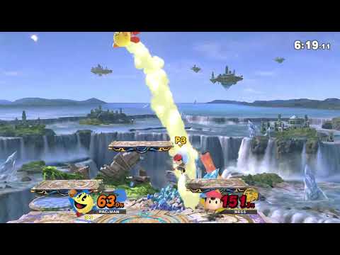 Pac-Man (Zarek) vs. Ness (Rio)