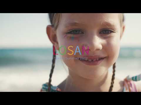 #LOSANSunfesttimetofreedom Spring Summer Collection 2022. Kids Clothes
