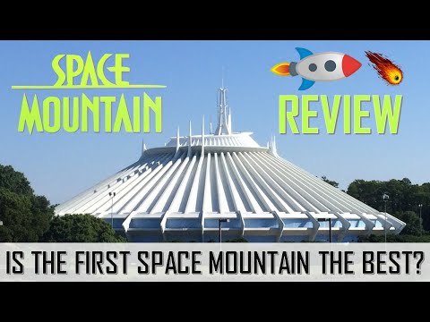 Space Mountain Review, Magic Kingdom Indoor Roller Coaster | Is the First Space Mountain the Best?