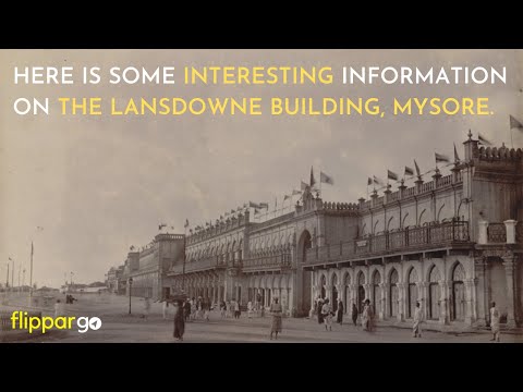 The Lansdowne Building, Mysore