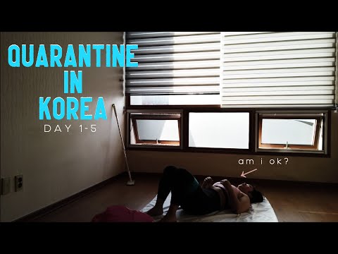 QUARANTINING IN KOREA 😵‍💫 DAYS 1-5