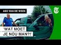 Driftkop stapt uit auto: ‘Ga weg joh!’
