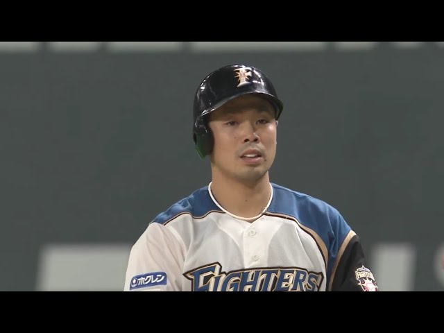 【3回裏】ファイターズ・近藤 一二塁間をしぶとく破る2打席連続のタイムリーヒットで勝ち越しに成功!! 2020/9/5 F-L
