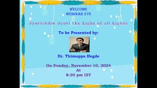 Jyotisham Jyoti — The Light of All Lights