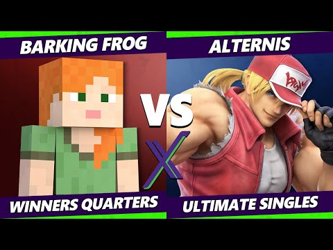 S@X 411 Winners Quarters - Barking_Frog (Steve) Vs. Alternis (Terry, Hero) Smash Ultimate - SSBU