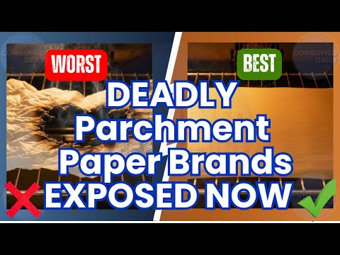 7 Parchment Paper Brands To NEVER Use Again! (AVOID At All COSTS!)