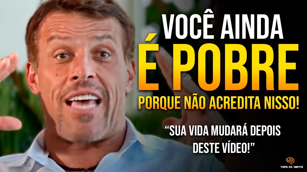 "MUDARÁ SUA VIDA!" O SEGREDO PARA ATRAIR MUITO DINHEIRO PARA SUA VIDA! - Tony Robbins Dublado