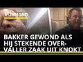 Bakker gewond als hij stekende overvaller de zaak uitknokt