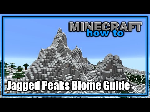 JayDeeMC - Everything About the Jagged Peaks Biome! (1.18+) | Minecraft Biome Guide