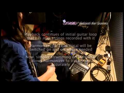 Using a Digitech JamMan Solo, Vocalist Live 3 & Godin Midi Guitar with GraphTech Ghost pickup
