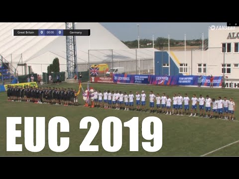 2019 European Ultimate Championships (EUC) - Mens Final - Germany vs GB Highlights