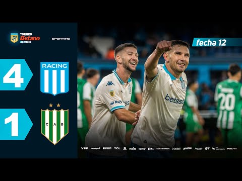 RACING 4 - 1 BANFIELD I Resumen del partido | #TorneoBetano Apertura 2025