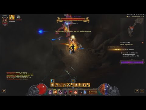 Natalya set is BROKEN on the Season 28 PTR. GR150 Solo 1k Paragon lvl - Diablo 3 (No commentary)