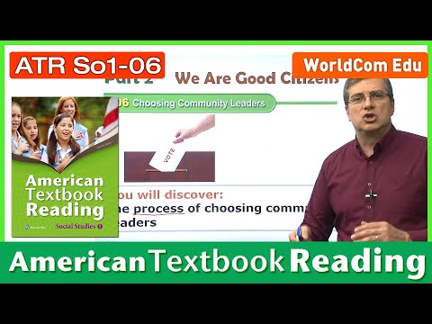 Learn English | American Textbook Reading | Social Studies 1 | Lesson 06 | Brian Stuart (미국교과서)