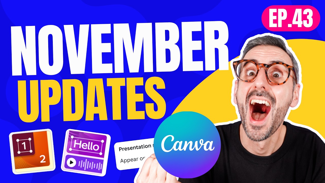6 AWESOME Canva Updates | Captions, Page Numbers & More! | What's HOT in Canva 🔥 [Ep. 43]