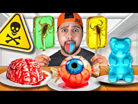 Ուտում Եմ Աշխարհի Ամենատարօրինակ Կոնֆետները...